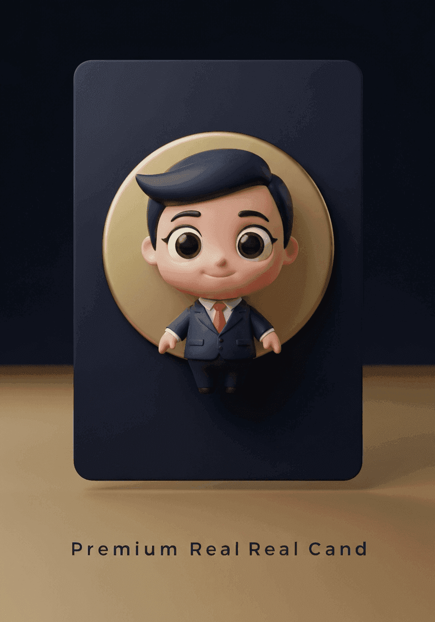 Danh thiếp BĐS Luxury — thumbnail